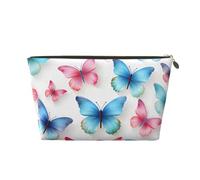 Makeup Bag Travel Toiletry Bag, Dream Butterfly Wild Animals Aesthetic Large Capacity Cosmetic Bag for Women Girlfriend Toiletries Accessories