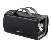 Makeup Bag with Compartments, 4 in 1 Roll up Makeup Storage Organizer, Portable Makeup Bag Beauty Tools Case, Roll up Bag with 4 Removable Zipper Pouches for Traveling Women and Men