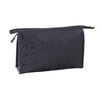 Makeup Bag with Handle, Women Zipper Pouch Organizer Case, PU Leather Water Resistant Makeup Brush Organizer for Lipstick, Foundation