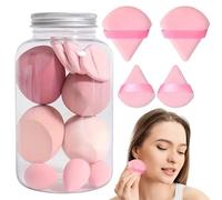 Makeup Blenders Sponge Set - 14/56pc Beauty Blen-der Foundation Sponges Powder P-uffs | Multi-color Makeup Sponges Blender Set | Soft Beauty Sponge Blender | Flaw-less For Liquid Creams And Powders