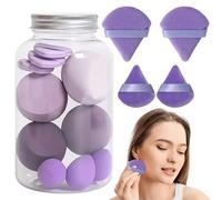 Makeup Blenders Sponge Set - 14/56pc Beauty Blen-der Foundation Sponges Powder P-uffs | Multi-color Makeup Sponges Blender Set | Soft Beauty Sponge Blender | Flaw-less For Liquid Creams And Powders
