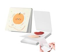 Makeup Blending Palette Paper - Smooth Blending Sheets, Absorbent for Cosmetic Blends Foundation Concealer Eyeshadow Liquid Blush Manicure Craft Palette Paper Tool for
