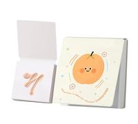 Makeup Blending Paper Scoop - 100 Sheets Mixing Fountain Gel Nail Pigment Tools | Nail Palette Paper | For DIY Salon Manicure Foundation Concealer Eyeshadow Blush Liquid
