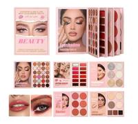 Makeup Book Palette 55-Color Glitter Long-Lasting