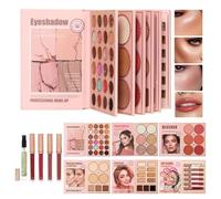 Makeup Book Palette 6 Layer High Pigmented Long Lasting