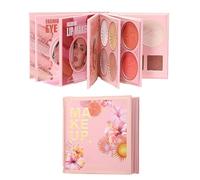 Makeup Book Palette - Shimmer Matte Highlighter Blush Contour Kit Multifunctional for Women and Girls | Contour Blush Palette for San, Wedding, Travel, Party, Vac