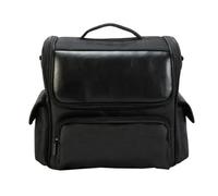 Makeup Box Professional Beauty Cosmetic Cases Make Up Bag Nail Multilayer Toolbox Storage Organizer for Manicure(Black A)