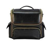 Makeup Box Professional Beauty Cosmetic Cases Make Up Bag Nail Multilayer Toolbox Storage Organizer(Black B)