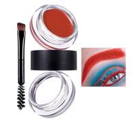 Makeup Brow Cream, Long Wear Pomade Cosmetic, Waterproof Defining Tool Extra, Beauty Aid with Modern Design, Companion for Women Girls Mom Daughter Daily Care Holiday Party