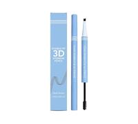 Makeup Brow Pencil,Dual Ended with Brow Pencil and Brush，Dark brown