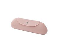 Makeup Brush Bag,Makeup Brush Travel Holder, Makeup Tools Organizer with Magnetic Closure, Portable Face Brush Case, Soft Cosmetic Bag for Daily Work, pink, se beskrivning, Unisex