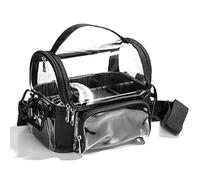 Makeup Brush Bag Toiletry Bag Large Capacity Makeup Bag Portable Cosmetic Bag Makeup Bag Clear Makeup Brush Holder