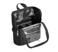 Makeup Brush Case Stand-up Cup Holder Travel Cosmetic Bag Artist Storage Large Makeup Brush Case Bag