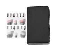 Makeup Brush Cleaner | 2-in-1 Blush Brush Washing Board | Makeup Tool Cleaner with Drainage | for Bathroom Shower Bedroom Living Room Apartment Vanity Countertop Dormitory