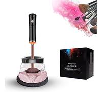 Makeup Brush Cleaner and Dryer, Electric Makeup Brush Cleaner Machine Automatic Spinner with Clean Bottle, Quiet Cosmetic Brush Fast Dryer Gift Kit for Girl, Women