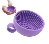 Makeup Brush Cleaner Bowl Silicone - Beauty Sponge Cleaning,Setting Powder Puff Cleaner,for Professionals Travelers Beauty Lovers Women Ladies Wives Mothers Home Salon Daily Routine Travel