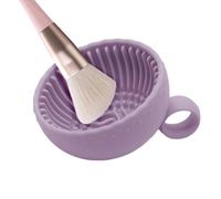 Makeup Brush Cleaner Bowl Silicone,Cosmetic Brush Cleaning - Setting Powder Puff Cleaner | for Professionals Beauty Lover Girls Ladies Wives Mothers Daily Routine Travel Travelers Home Salon