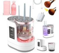 Makeup Brush Cleaner, Brush Cleaner, Portable & Removable Electric Automatic Makeup Brush Cleaner and Dryer, Fits All Brush Sizes, Efficient & Quick (1PC)