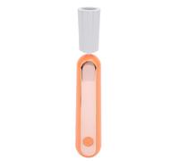 Makeup Brush Cleaner, Electric Makeup Brush Cleaner 2 AAA with Innovative Design Machine for Home Commercial (Orange)