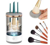 Makeup Brush Cleaner Machine, Electric Cosmetic Brush Cleaner - Fast, Automatic Spinning, Beauty Blender Cleaners Fit For All Size Makeup Brush, Beauty Tools, Great Gift for Makeup Enthusiasts