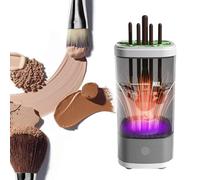 Makeup Brush Cleaner Machine - Electric Make up Brushes Cleaner Cleanser for All Size Beauty make up Brush, makeup brush and sponge cleaner with Dryer
