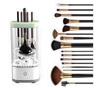 Makeup Brush Cleaner Machine Electric Makeup Brush Cleaner Automatic Makeup Brush Cleaner Circuit Upgrade Make up Brush Cleaner Machine for All Size Makeup Brushes for Women