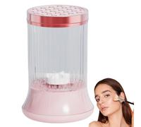Makeup Brush Cleaner - Rechargeable Automatic Rotating Cosmetic Tool | Portable Make Up Supplies, Drying Accessories for Home, Studio, Travel