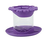 Makeup Brush Cleaner Round Detachable Multifunctional Scrubber Board Cleaning Mat Cup for Home Dormitory