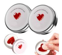 Makeup Brush Cleaner Solid Brush & Sponge Soap for Women,Deeply Cleans Waterproof Makeup for Cleaning Pad, Vegan,No Residue (2pc)