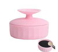 Makeup Brush Cleaning Bowl | Wet and Dry Use Cosmetic Brush Washing Tool - Portable Cosmetic Brush Holder, Cleaning Tool for Storage and Cleaning Brushes