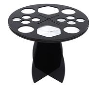 Makeup Brush Drying Rack Multifunctional Holder for Makeup Artists (Black)