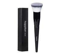 Makeup Brush Foundation Brush Kabuki Flat Top Face Brushes for Liquid Cream or Flawless Powder Buffing Stippling Concealer (Black)