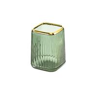 Makeup Brush Holder Organizer For Vanity Make Up Brushes Holders Container Storage Cup With Striped Design For Bathroom Organizer Container Storage Pen Pencil Cosmetic