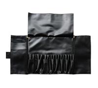 Makeup Brush Holder Travel Makeup Brush Bag - Roll Up Makeup Brush Case | Cosmetic Brush Case Portable Case for Artist by Don