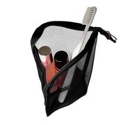 Makeup Brush Holder Travel | Makeup Brush Travel Case Standing | Compact Portable Brushes Pouch | Lightweight Standing Toiletry Bag | Toothbrush Cosmetic Storage Organizer