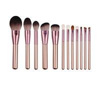 Makeup Brush Set-12pcs Cosmestic Brushes-foundation&powder&blush-fiber Hair Beauty Pens-make Up Tool
