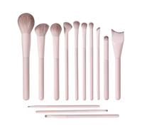 Makeup Brush Set 13 Pcs Professional-Complete Kit with Foundation,Eyeshadow,Blush&Lip Brushes-Soft Synthetic Bristles for Women&Beginners
