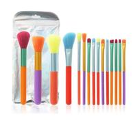 Makeup Brush Set 15 Watercolor Makeup Brushes Know Beginner Color Makeup Brush Powder Blusher
