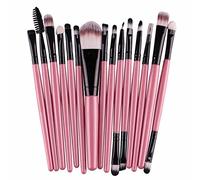 Makeup Brush Set 15pcs Premium Professional Synthetic Eyeshadow Eyebrow Contour Concealers Blending Eyeliner Blush Foundation Powder Cute Makeup Brushes Gifts for Teen Girls