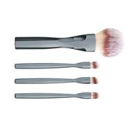 Makeup Brush Set, 4-in-1 Magnetic Portable Synthetic Brushes, Professional Women’s Face Powder Blush Eyeshadow Blending Kit, Soft Durable Bristles, Home Office Travel Accessory, Outdoor Party Beauty
