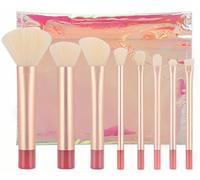Makeup brush set, 8 advanced and professional brush sets, with bag, soft mane, foundation make-up, foundation make-up and concealer, convenient for travel