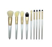 Makeup Brush Set 9 Pieces Eye Shadow Loose Powder Blush Multifunctional Makeup Tool for Professionals and Beginners Foundation Brush,