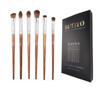 Makeup Brush Set BUTIYO Eye Make Up Brushes Nature horse hair Concealers Eye shadows Blush Makeup Brushes 6 Pcs FB-006