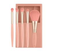 Makeup Brush Set, Cosmetic Applicator Kit, Travel Case with Mirror, Foundation and Powder Details, Eyeshadow Tools and Concealer Portable Accessories for