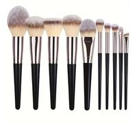 Makeup Brush Set Is A Must-have Series For Women's Travel, With Smooth Application Tools(10pcs 2set)