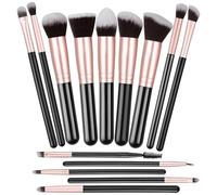 Makeup Brush Set Is A Must-have Series For Women's Travel, With Smooth Application Tools(14PCS Orange Pink)