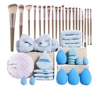Makeup Brush Set Is A Must-have Series For Women's Travel, With Smooth Application Tools