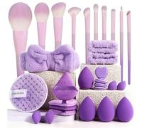 Makeup Brush Set Is A Must-have Series For Women's Travel, With Smooth Application Tools