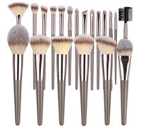 Makeup Brush Set Is A Must-have Series For Women's Travel, With Smooth Application Tools(20pcs 2 set)