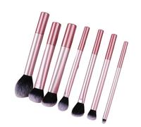 Makeup Brush Set Is A Must-have Series For Women's Travel, With Smooth Application Tools(Pink 7pcs)